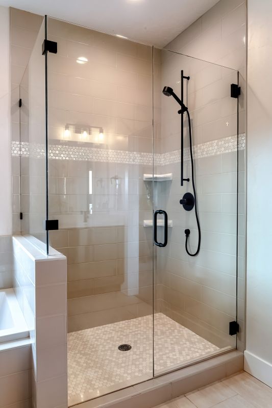 Stylish Corner Shower